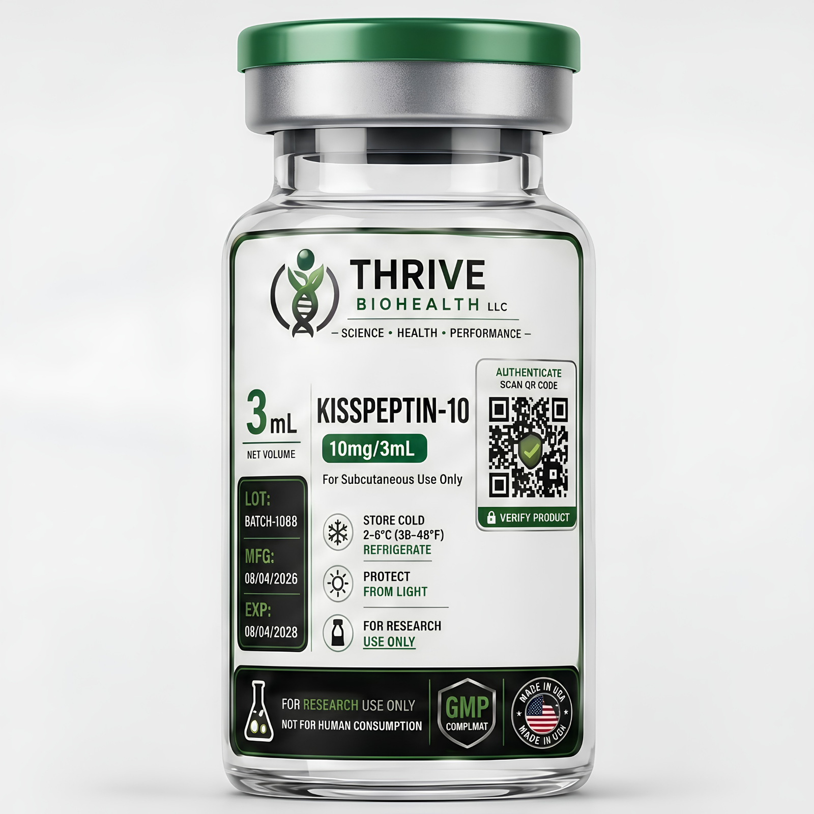 KISSPEPTIN Thrive BioHealth Kispeptin (10 mg) - Image 1